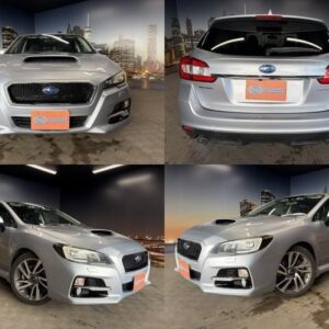 2015 Subaru Levorg silver gasoline used car Japan export