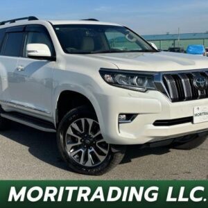 2022 Toyota Land Cruiser Prado pearl diesel used car Japan export