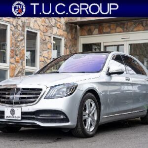 2019 Mercedes Benz S-Class silver diesel used car Japan export
