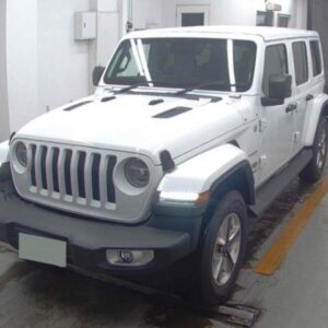 2020 Chrysler Jeep Jeep Wrangler Unlimited white gasoline used car Japan export