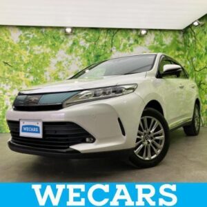 2017 Toyota Harrier pearl gasoline used car Japan export