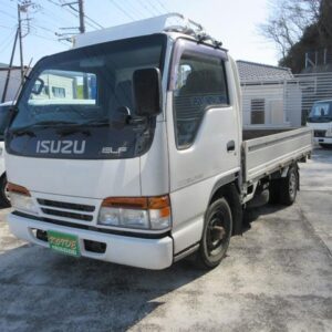 1995 Isuzu Elf Truck white diesel used car Japan export