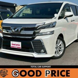 2016 Toyota Vellfire white gasoline used car Japan export