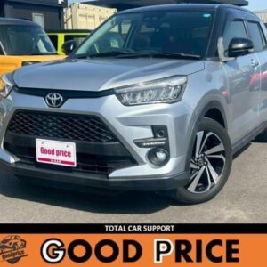 2020 Toyota Raize silver gasoline used car Japan export