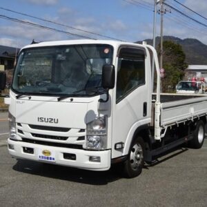 2019 Isuzu Elf Truck white diesel used car Japan export