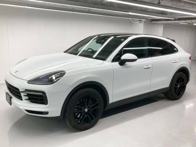 Ref:AUX-22587071 PORSCHE CAYENNE COUPE 2021 1 2021 Porsche Cayenne Coupe pearl gasoline used car Japan export