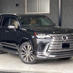 2024 Lexus Lx black gasoline used car Japan export