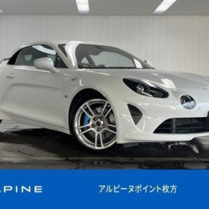 2019 Alpine A110 white gasoline used car Japan export