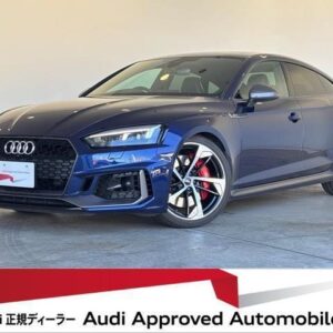 2019 Audi Rs5 Sportback blue gasoline used car Japan export