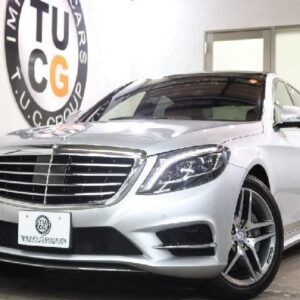 2014 Mercedes Benz S-Class silver gasoline used car Japan export