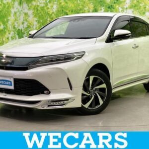 2017 Toyota Harrier pearl gasoline used car Japan export