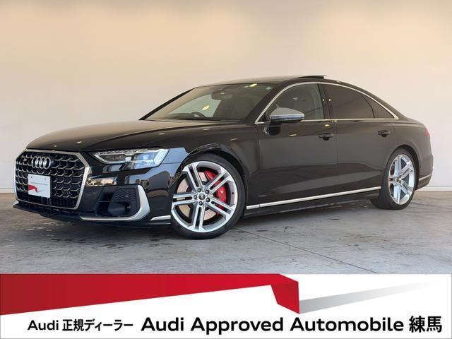 Ref:AUX-22615299 AUDI S8 2022 1 2022 Audi S8 black hybrid used car Japan export