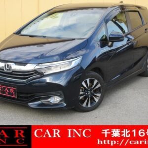 2017 Honda Shuttle blue hybrid used car Japan export