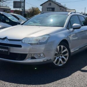 2010 Citroen C5 silver gasoline used car Japan export