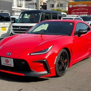 2022 Toyota Gr86 red gasoline used car Japan export