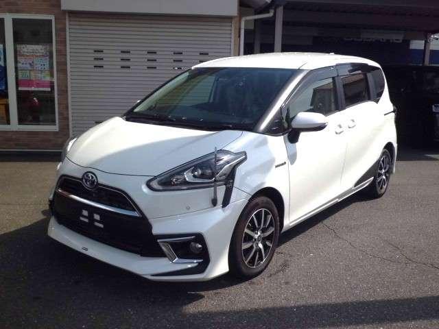 Ref:AUX-22624820 TOYOTA SIENTA 2016 1 2016 Toyota Sienta pearl hybrid used car Japan export