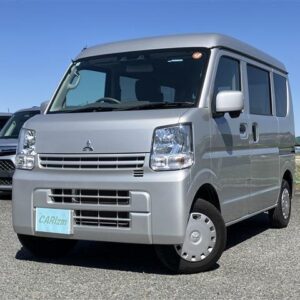 2021 Mitsubishi Minicab Van silver gasoline used car Japan export