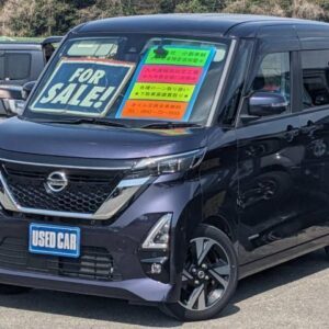 2021 Nissan Roox purple gasoline used car Japan export