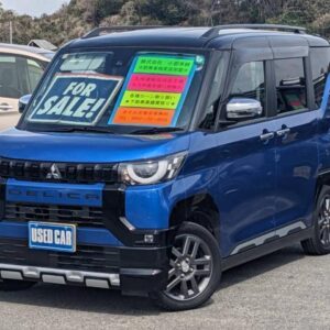 2023 Mitsubishi Delica Mini blue gasoline used car Japan export