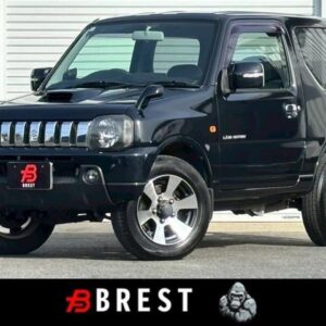 2010 Suzuki Jimny black gasoline used car Japan export