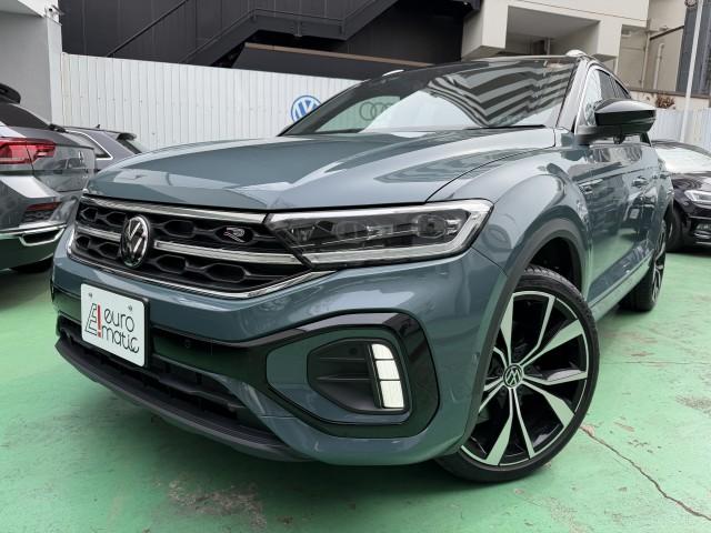 Ref:AUX-22640631 VOLKSWAGEN T-ROC 2023 1 2023 Volkswagen T-Roc green diesel used car Japan export