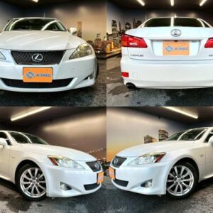 2008 Lexus Is white gasoline used car Japan export