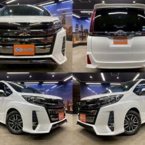 2017 Toyota Noah pearl gasoline used car Japan export