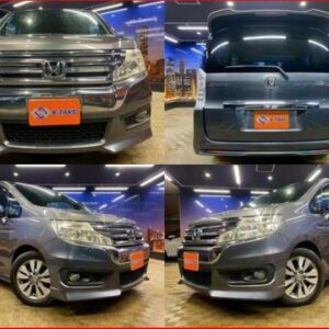 2012 Honda Stepwagon Spada gray gasoline used car Japan export