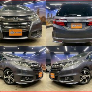 2014 Honda Odyssey gray gasoline used car Japan export