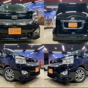 2013 Toyota Voxy black gasoline used car Japan export