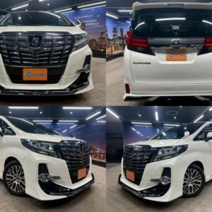 2016 Toyota Alphard pearl gasoline used car Japan export