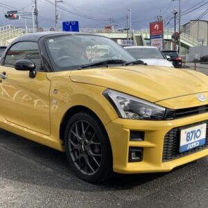 2020 Toyota Copen yellow gasoline used car Japan export