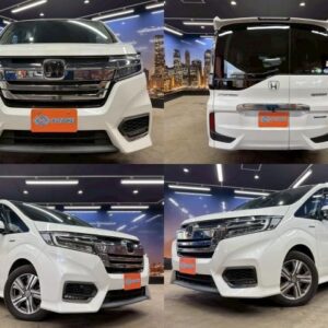 2019 Honda Stepwagon Spada pearl gasoline used car Japan export