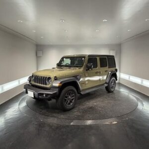 2025 Chrysler Jeep Jeep Wrangler Unlimited green gasoline used car Japan export