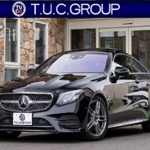 2018 Mercedes Benz E-Class black gasoline used car Japan export