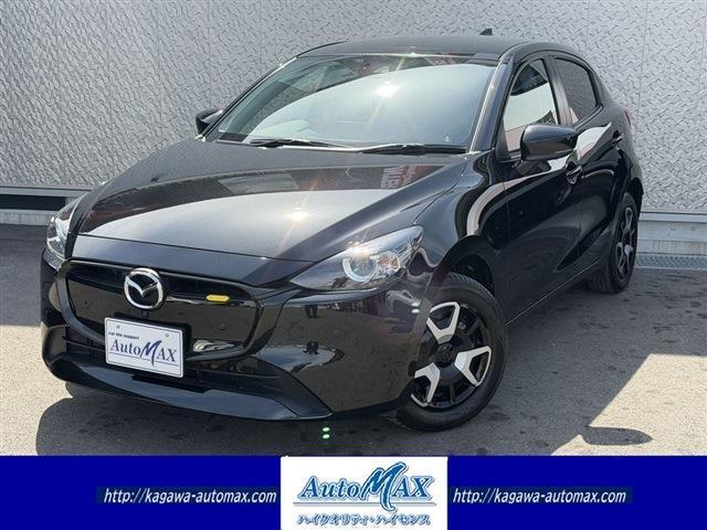 Ref:AUX-22645710 MAZDA MAZDA2 2024 1 2024 Mazda Mazda2 black gasoline used car Japan export