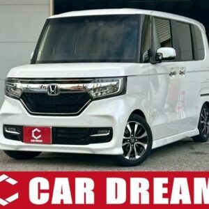 2019 Honda N-Box white gasoline used car Japan export
