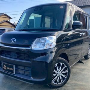 2019 Daihatsu Tanto black gasoline used car Japan export