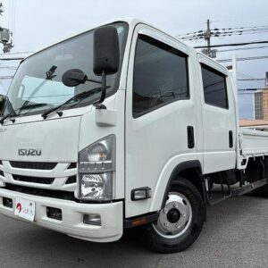2015 Isuzu Elf Truck white diesel used car Japan export