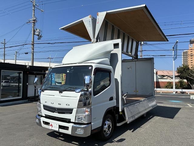 Ref:AUX-22661378 MITSUBISHI FUSO CANTER 2016 1 2016 Mitsubishi Fuso Canter white diesel used car Japan export