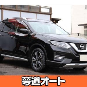 2019 Nissan X-Trail black gasoline used car Japan export