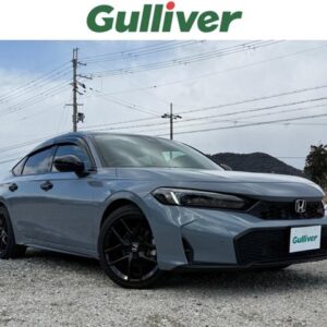 2025 Honda Civic gray gasoline used car Japan export