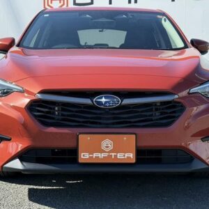 2023 Subaru Impreza orange hybrid used car Japan export