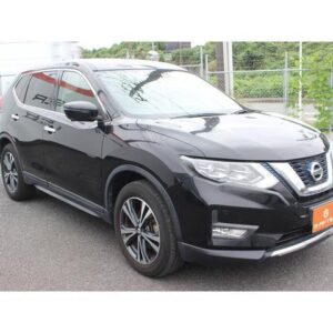 2018 Nissan X-Trail black gasoline used car Japan export