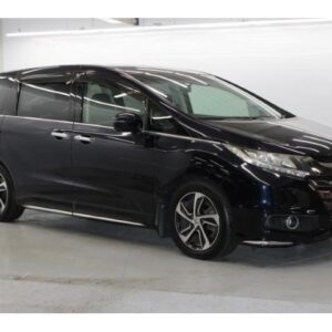 2014 Honda Odyssey black gasoline used car Japan export