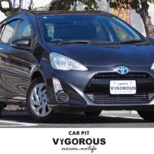 2015 Toyota Aqua gray gasoline used car Japan export