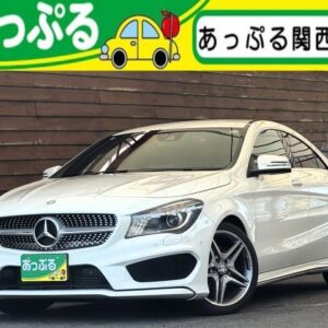 2016 Mercedes Benz Cla-Class white gasoline used car Japan export