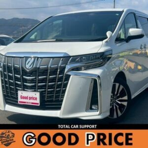2019 Toyota Alphard pearl gasoline used car Japan export
