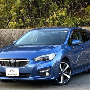 2018 Subaru Impreza Sports blue gasoline used car Japan export