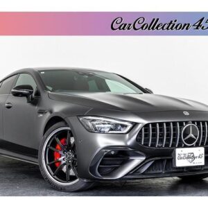 2022 Mercedes Amg Gt 4 Door Coupe gray hybrid used car Japan export